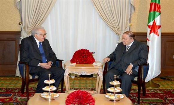 بوتفليقة مع الأخضر الإبراهيمي