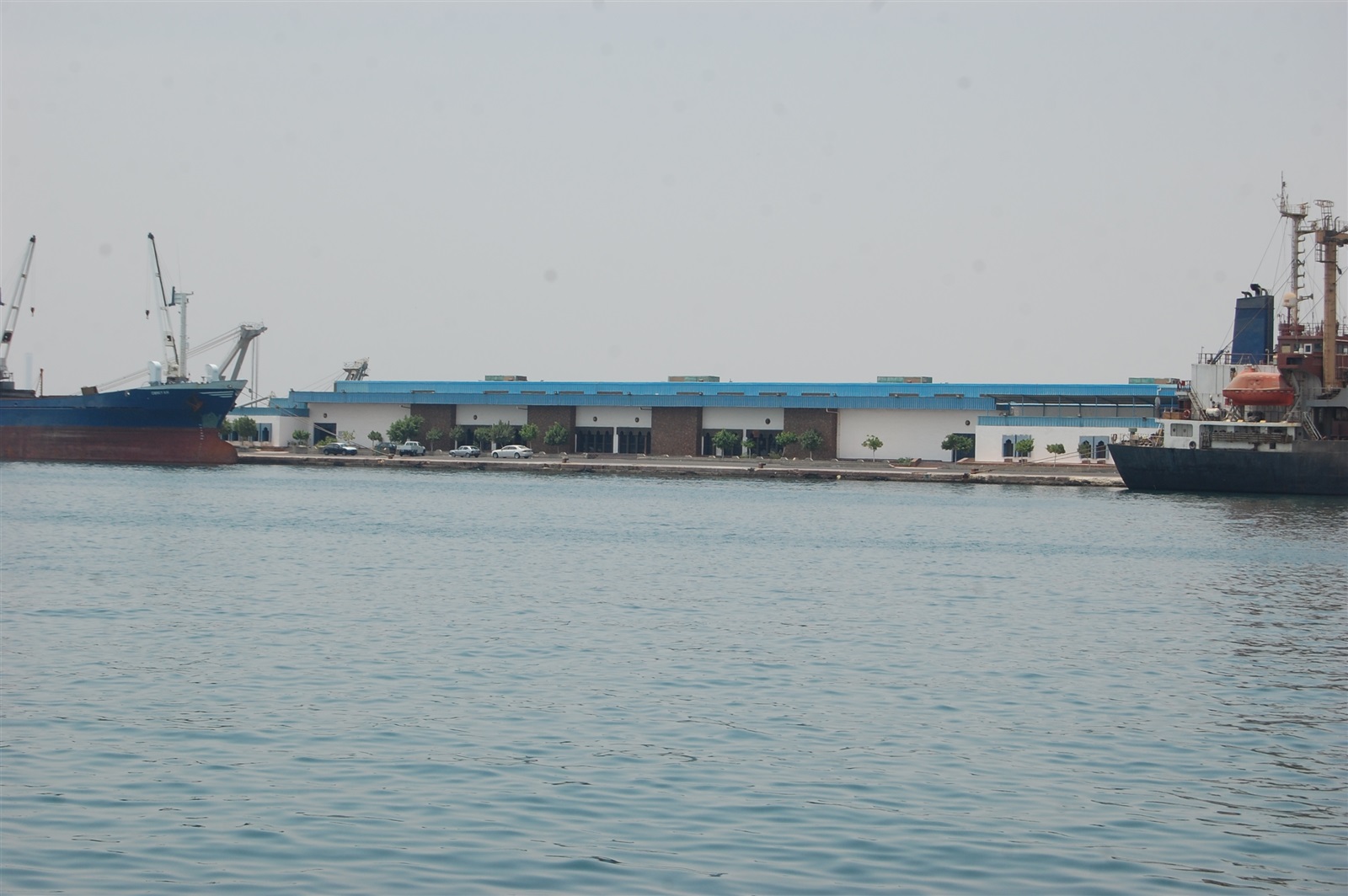 تداول 469 شاحنة بضائع و 56 سيارة بمواني البحر الأحمر