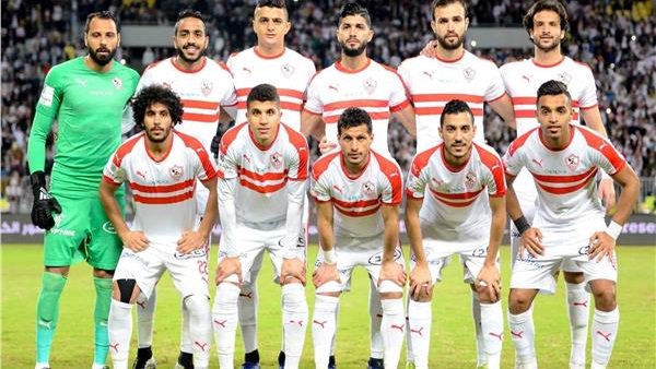 لاعبو نادي الزمالك