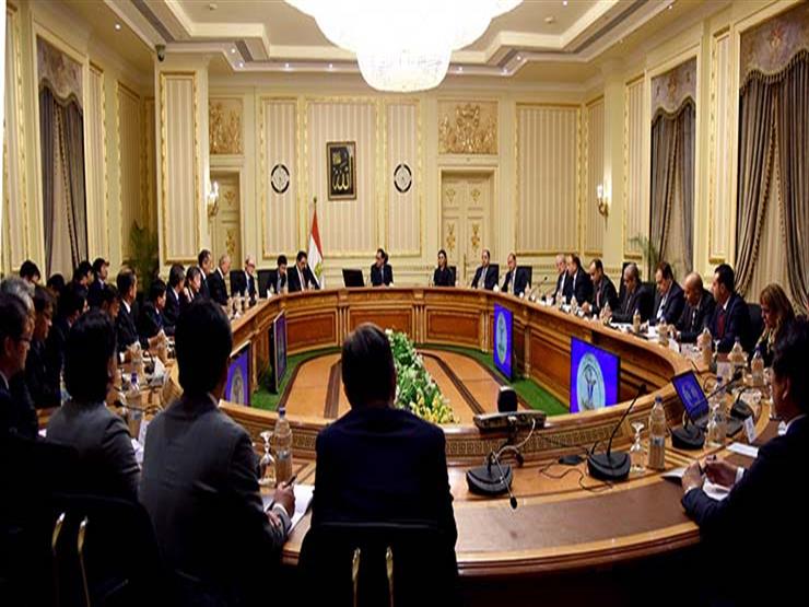 اجتماع رئيس الوزراء مع أعضاء مجلس الأعمال المصري الياباني 