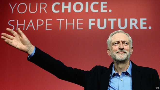 زعيم أكبر أحزاب المعارضة ببريطانيا جيرمي كوربين