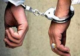 المتهم عقب القبض عليه