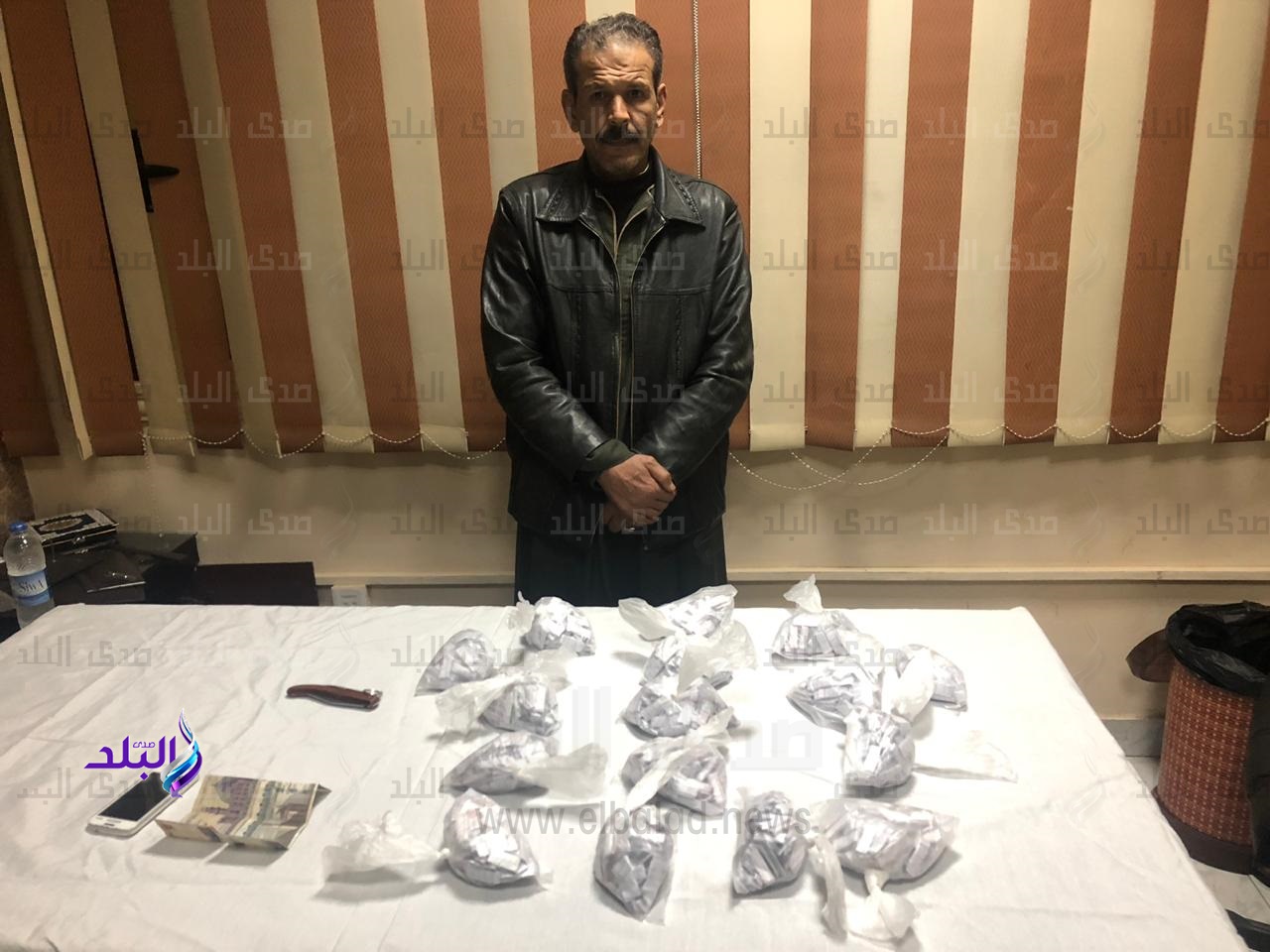 القبض علي احد اخطر تجار المواد المخدرة