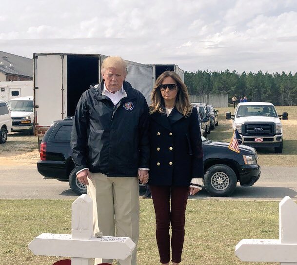 دونالد ترامب وزوجته ميلانيا