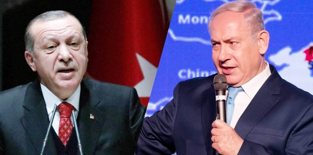 بنيامين نتنياهو ورجب طيب أردوغان