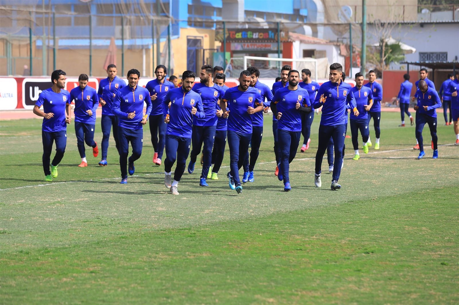  الفريق الأول لكرة القدم بالنادي الأهلي 