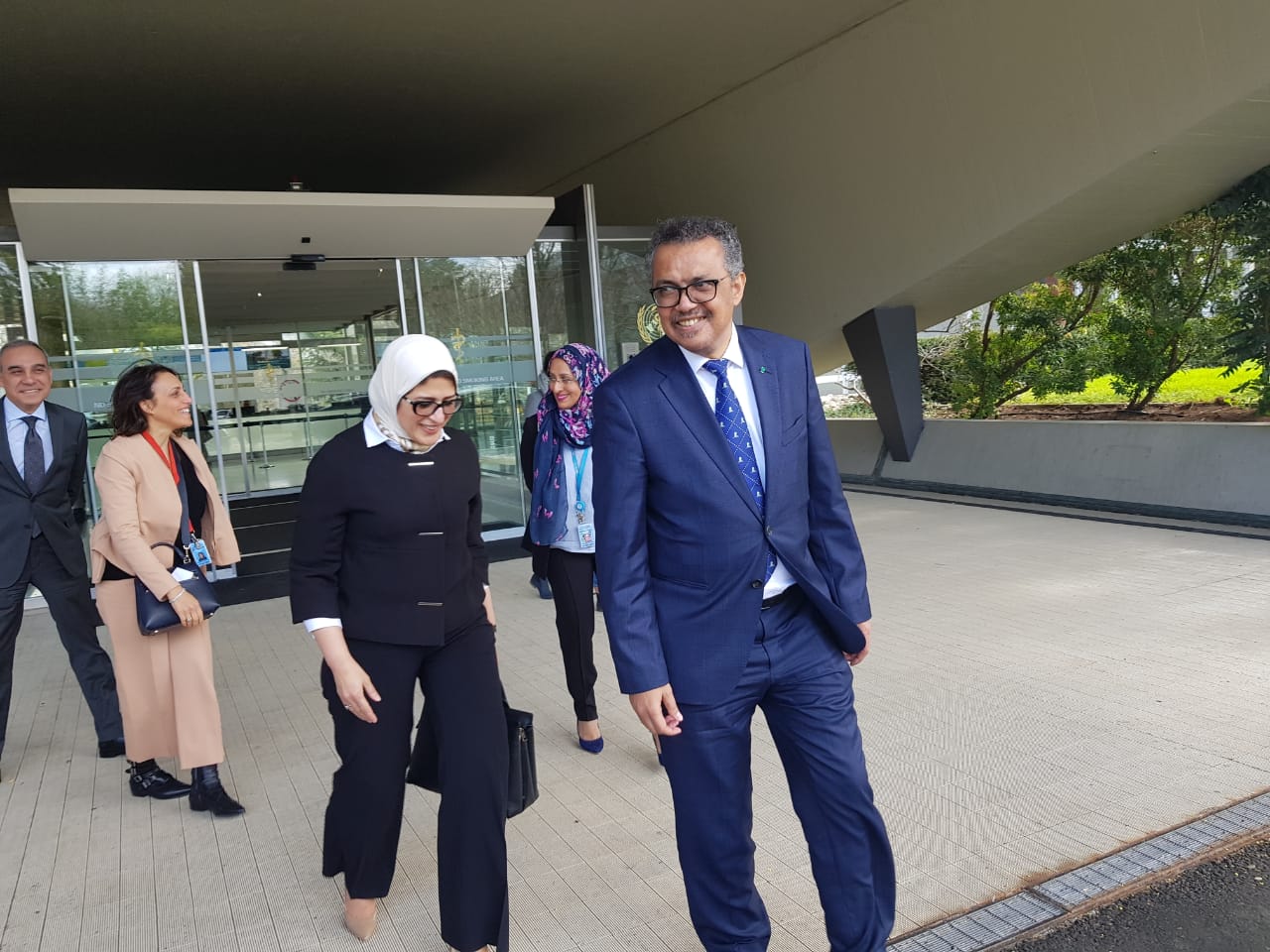 وزيرة الصحة والسكان