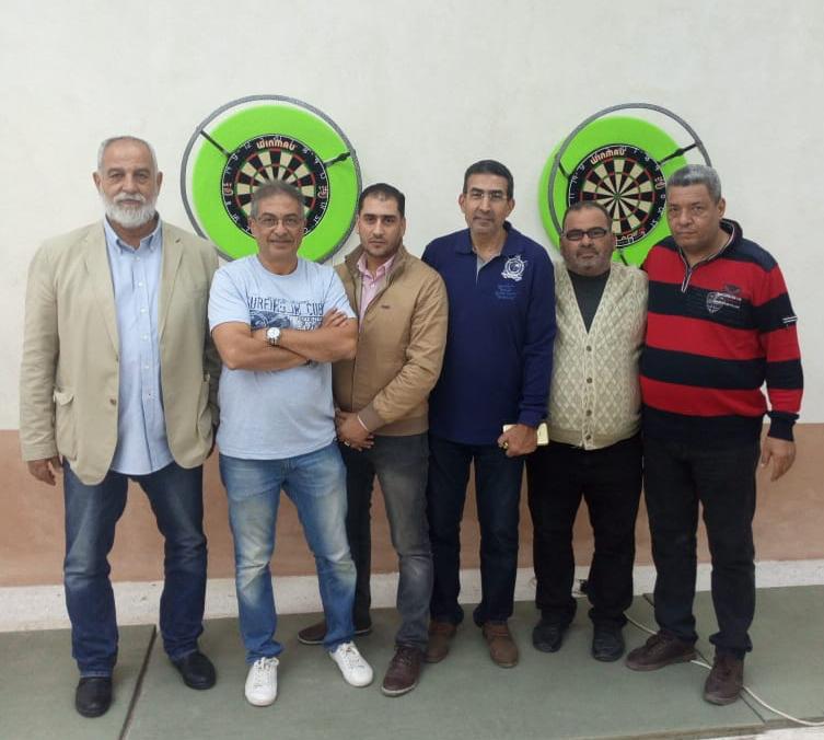 مسئولو الاتحاد المصري للعبة الدارتس