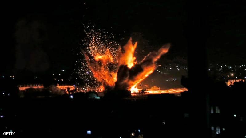 غارات إسرائيلية على غزة 