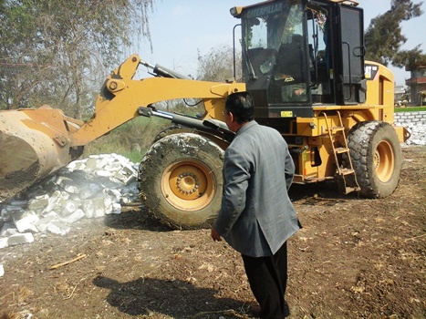 إزالة 41 حالة تعدي علي الأراضي الزراعية واملاك الدولة 