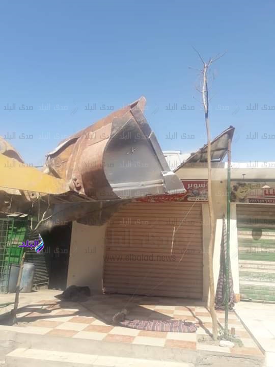 حملة لرفع الأكشاك المخالفة 