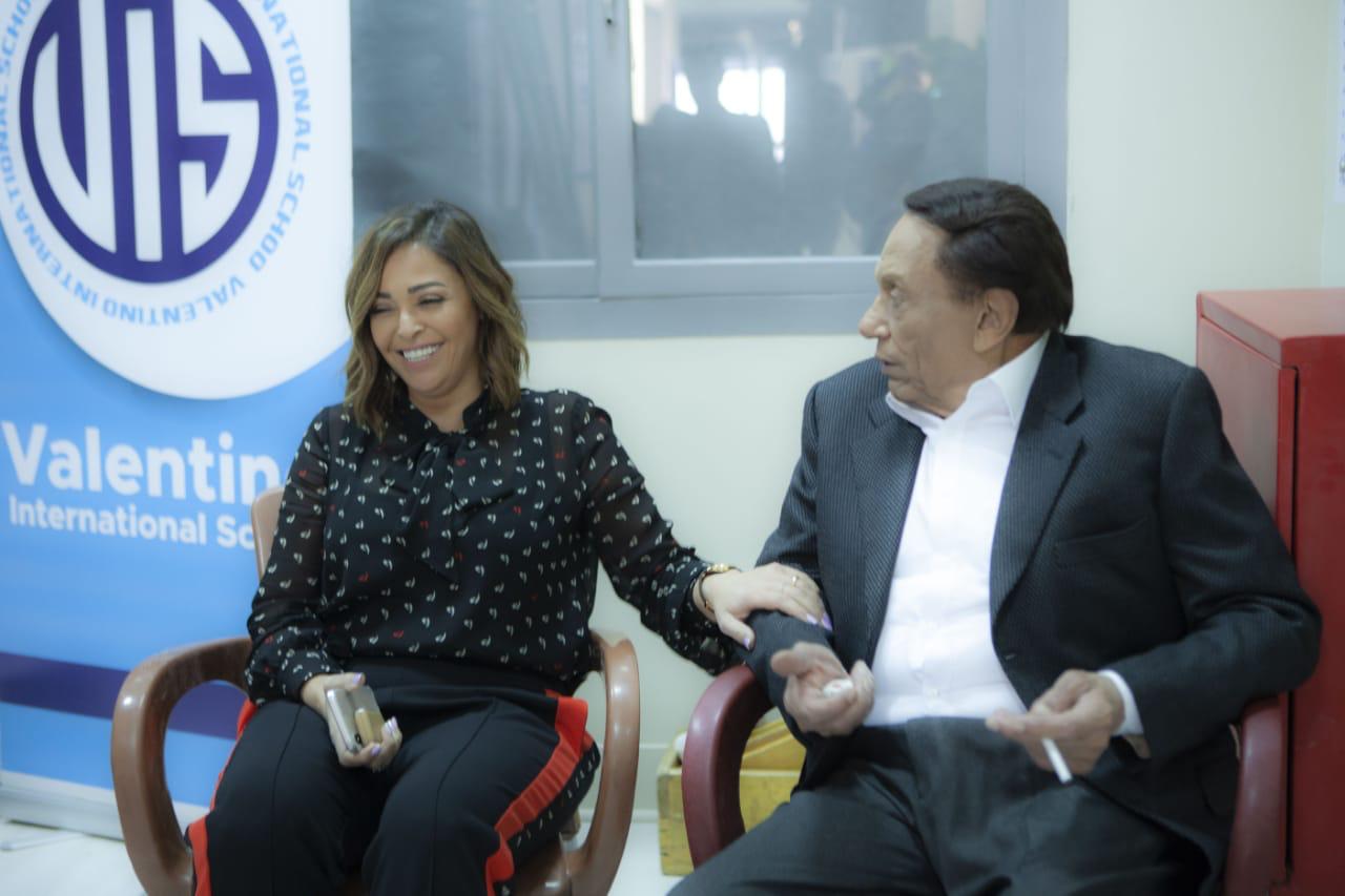 داليا البحيرى والزعيم عادل إمام  داليا البحيرى والزعيم عادل إمام