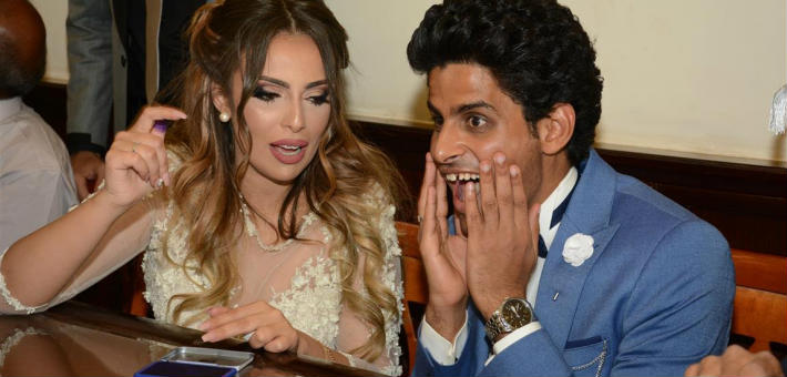 حمدي الميرغنى وإسراء عبدالفتاح