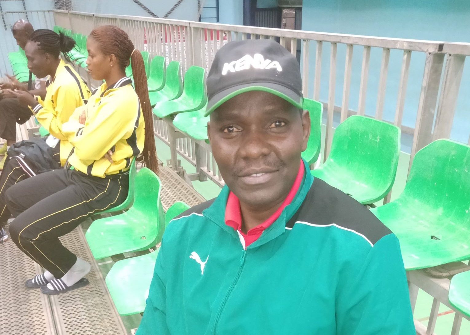 ديفيد  كيلندو مدير بعثة فريق الكرة الطائرة ديفيد  كيلندو مدير بعثة فريق الكرة الطائرة