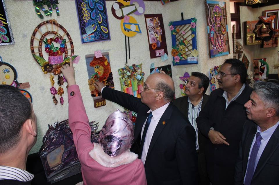 افتتاح معرض التربية الفنية الدائم افتتاح معرض التربية الفنية الدائم