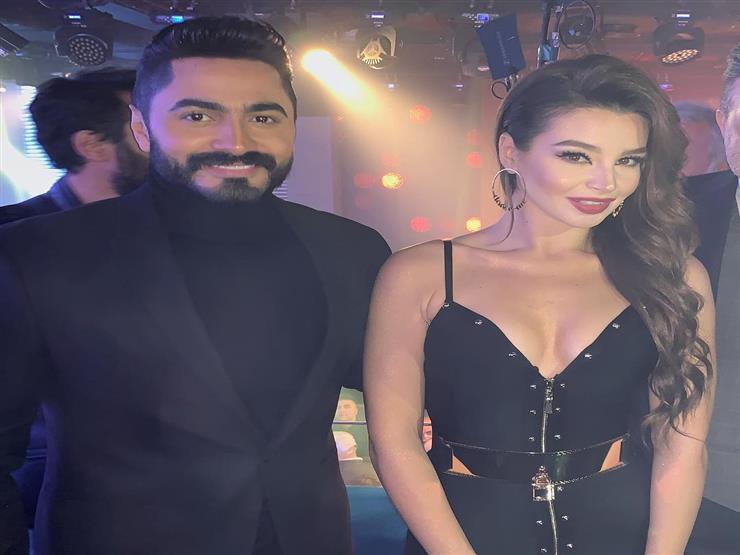 تامر حسنى وجوهرة 