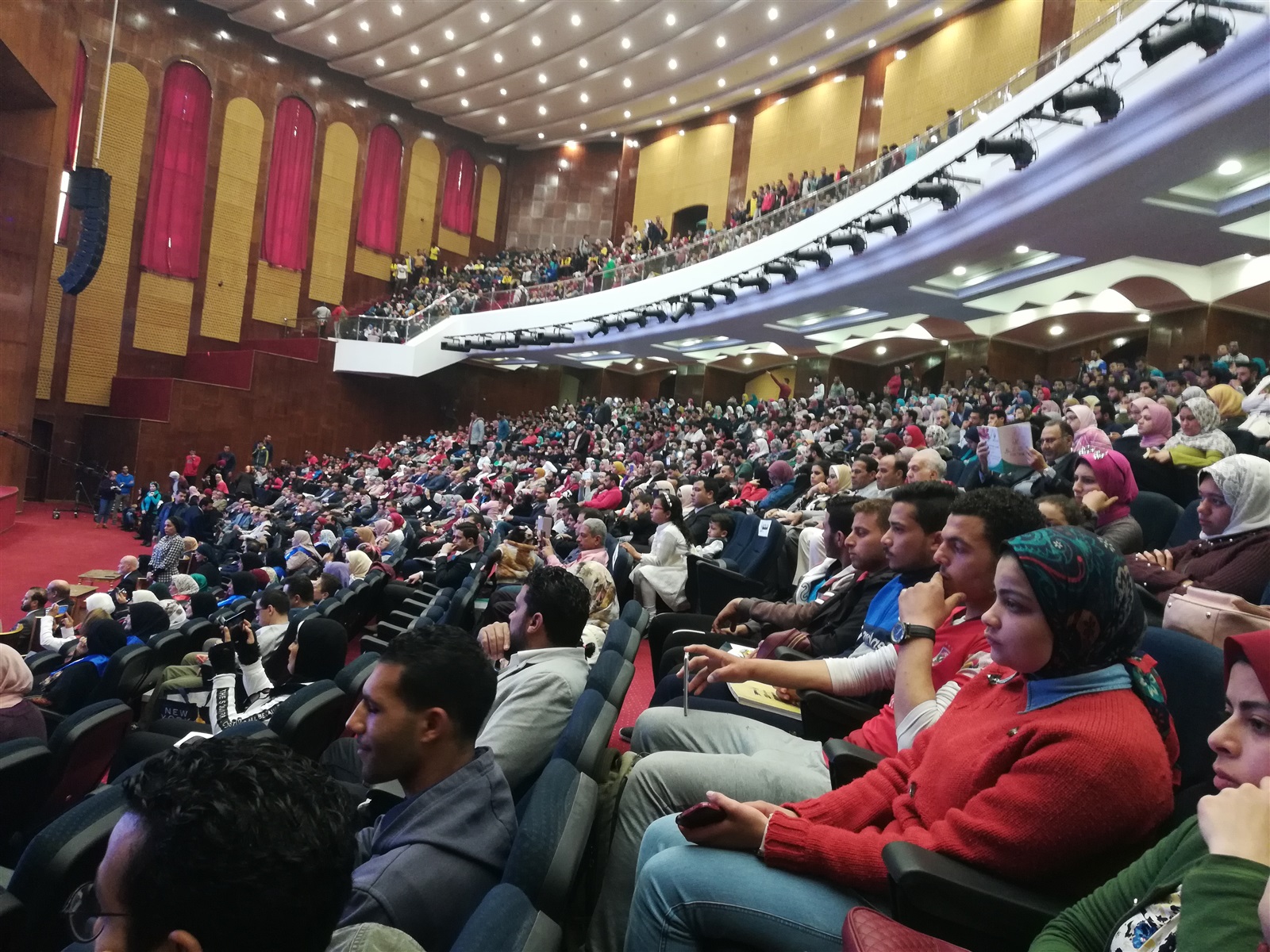 انطلاق المهرجان الدولي للأم المثالية بجامعة كفر الشيخ 