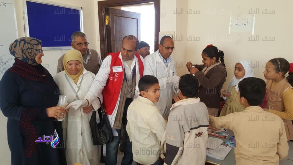 انطلاق حملة لتجريع 440 ألف طالب ضد الديدان المعوية بكفرالشيخ
