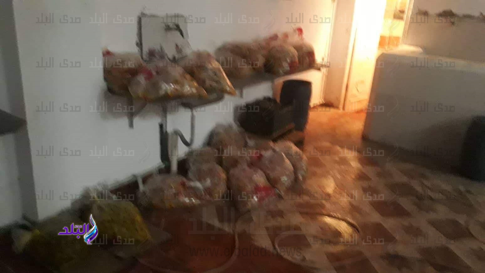 إعدام أغذية فاسدة إعدام أغذية فاسدة