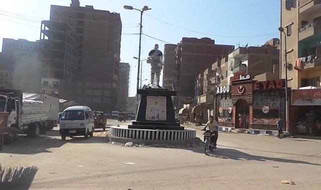 تمثال الشهيد البطل ( أحمد المنسي 