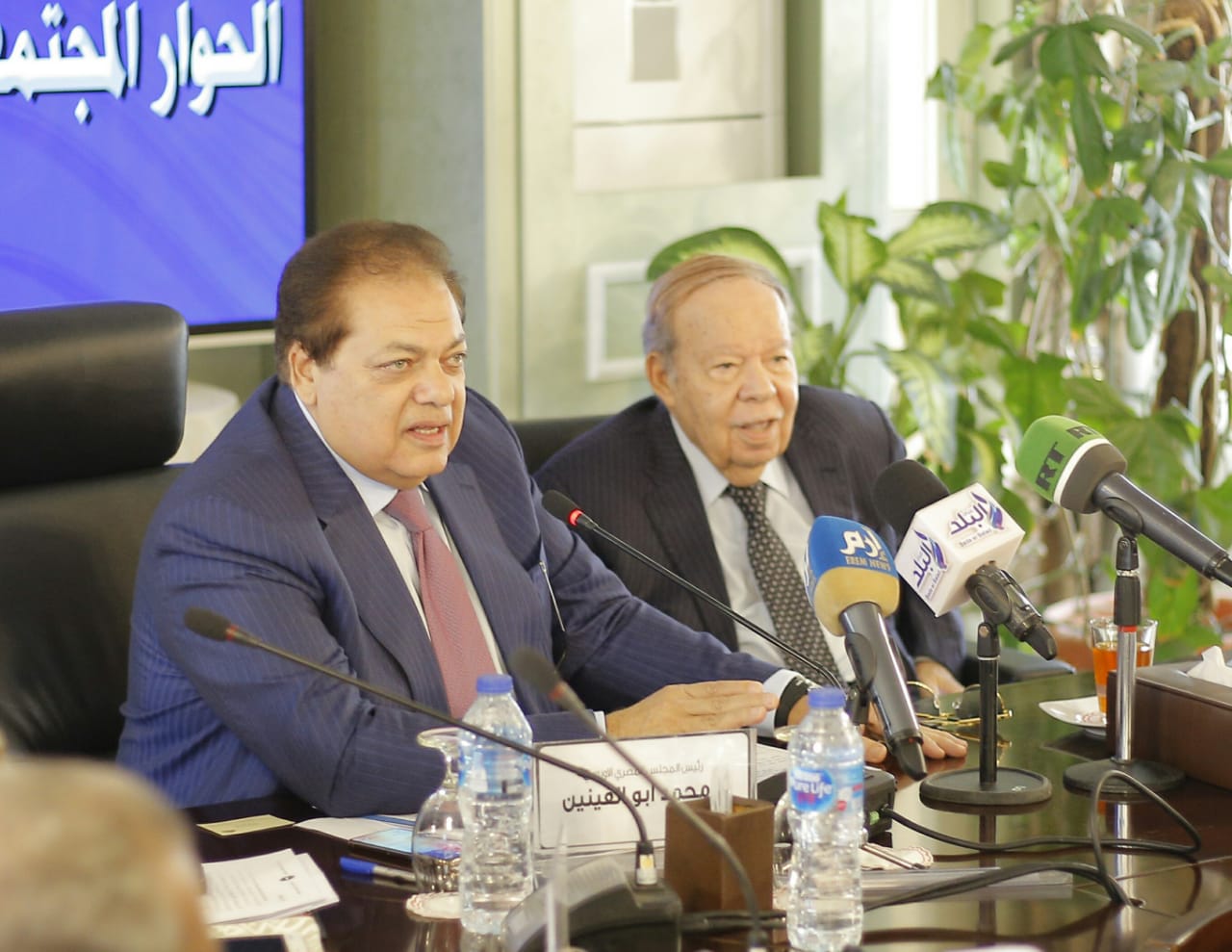 محمد أبو العينين رئيس مجلس الأعمال المصري الأوروبي