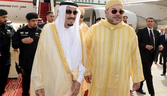 العاهلان السعودي والمغربي العاهلان السعودي والمغربي