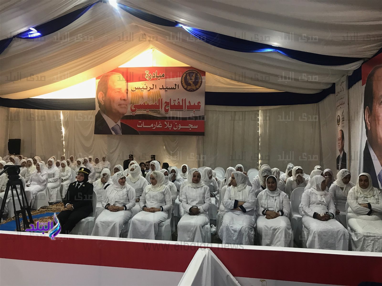 قطاع السجون يقيم حفل لـ الافراج عن الغارمات بمناسبة عيد الأم