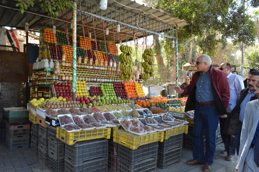 جولة محافظ الجيزة بحي الدقي