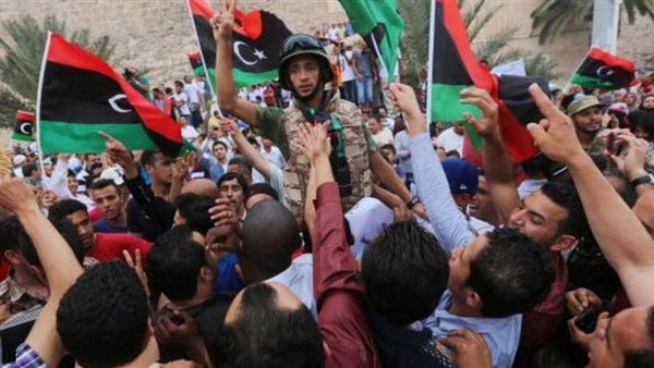 تظاهرة في بنغازي دعمًا للقوات المسلحة الليبية