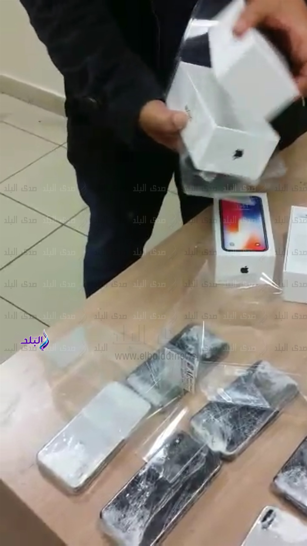 صورة من الضبطية