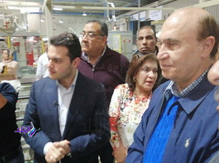 الفريق مميش وطارق أبو العينين 