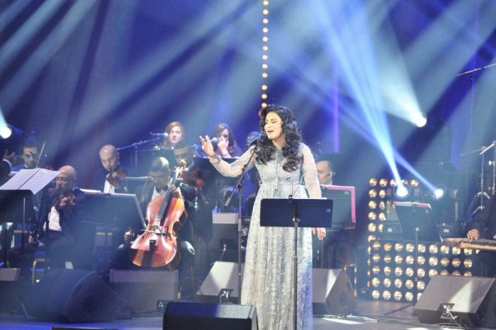 الفنانة أحلام في الرياض