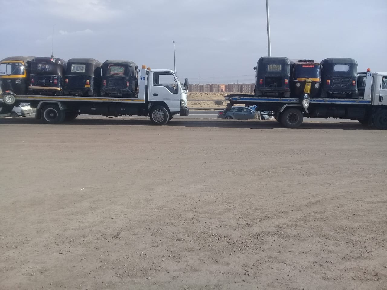 حملات دورية لمنع سير التوك توك باكتوبر حملات دورية لمنع سير التوك توك باكتوبر