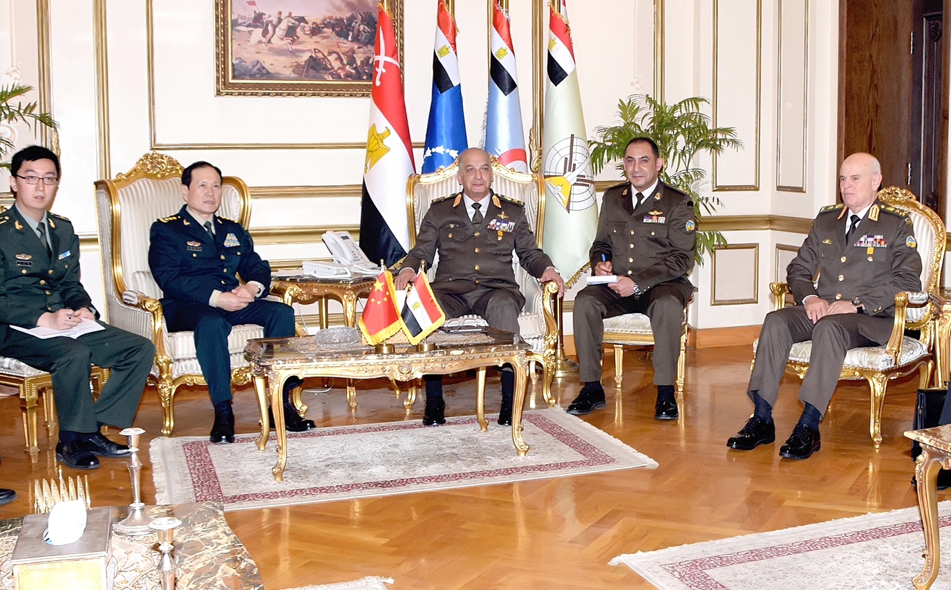 وزيرا الدفاع المصري والصيني