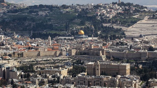 مسجد قبة الصخرة بالقدس المحتلة