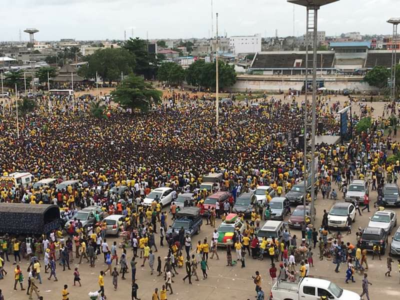 فرحة فى بنين