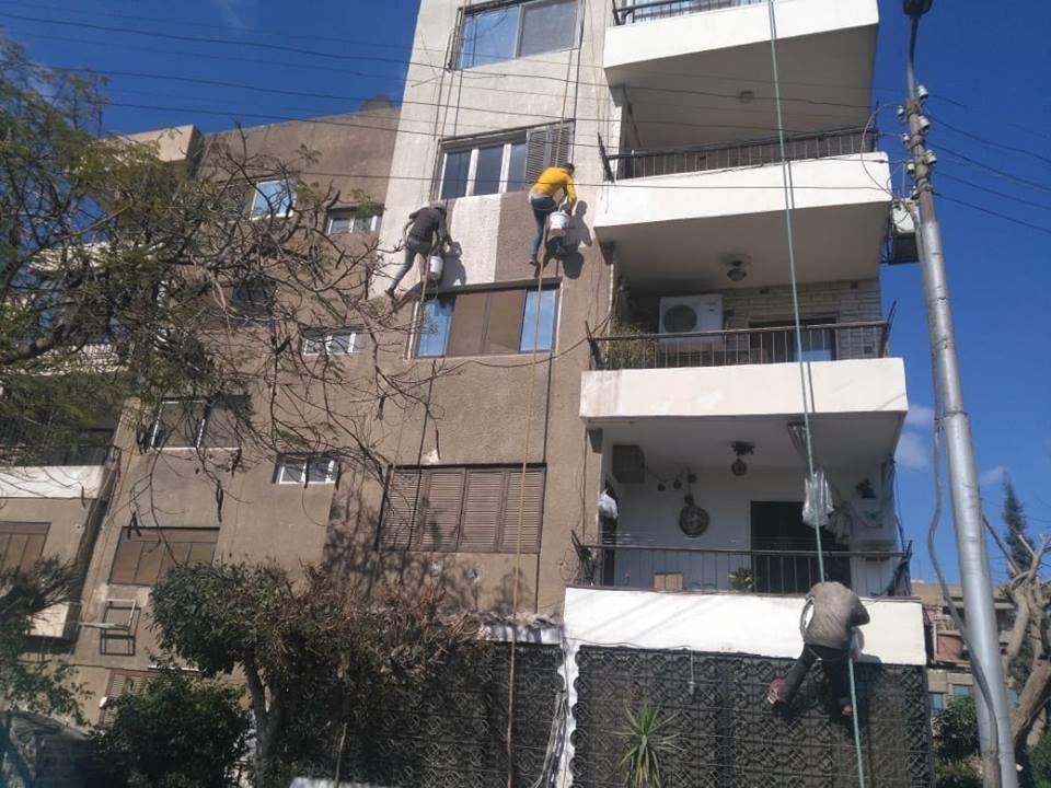 طلاء واجهات المنازل