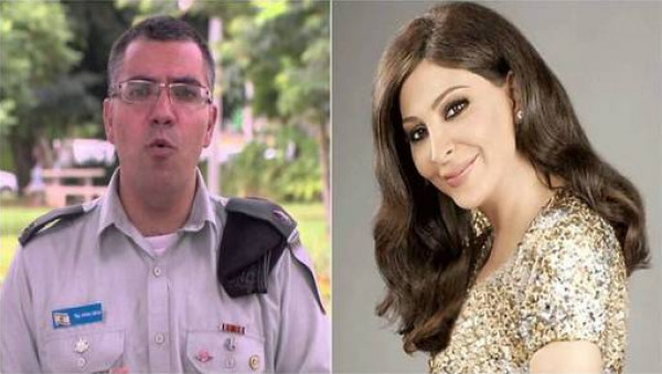الفنانة إليسا وأفيخاي ادرعي الفنانة إليسا وأفيخاي ادرعي