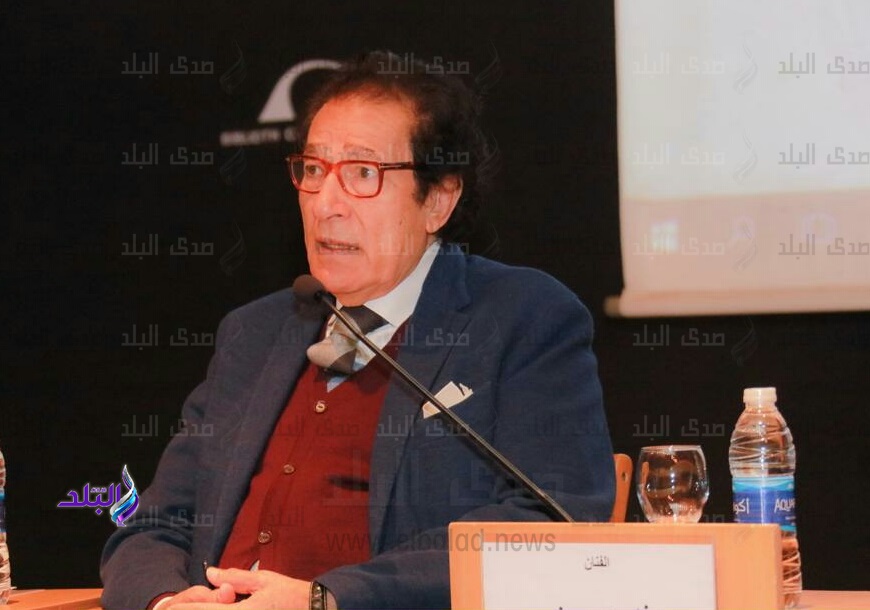 الفنان فاروق حسني، وزير الثقافة الأسبق