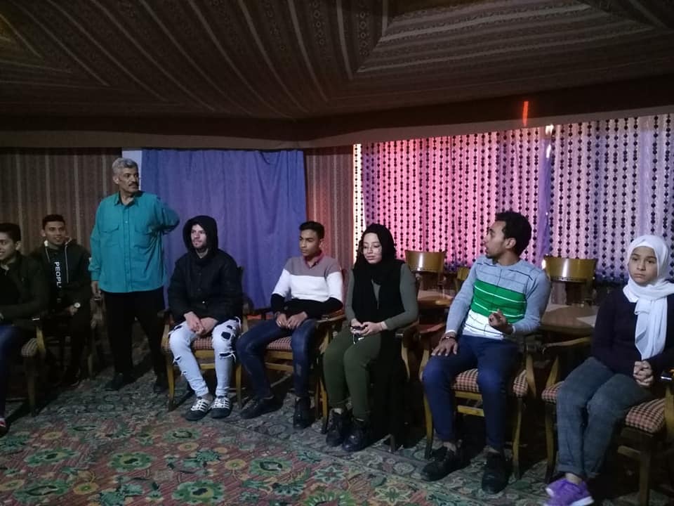 جانب من المعسكر التأهيلي