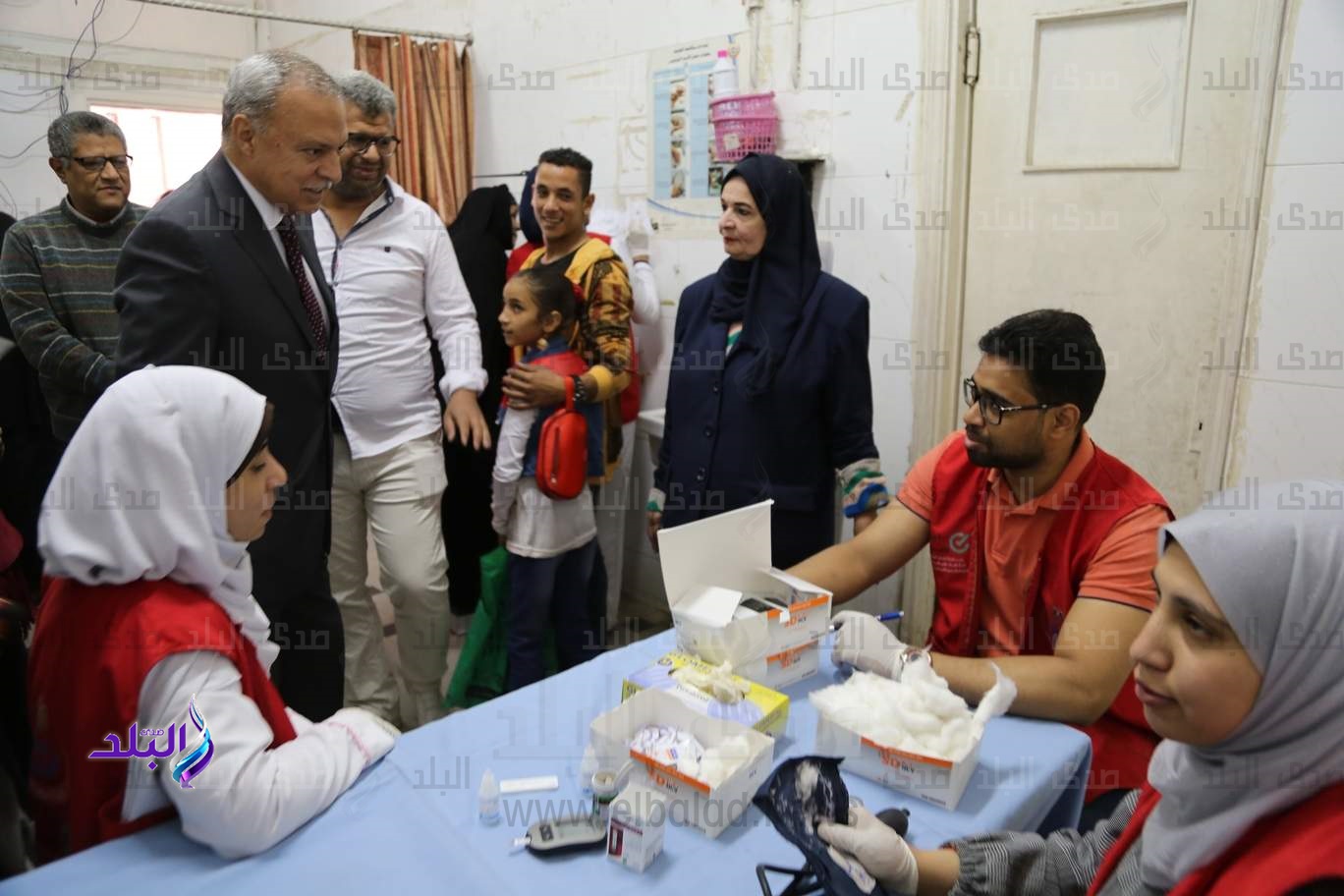  اللواء عبد الحميد الهجان" محافظ قنا