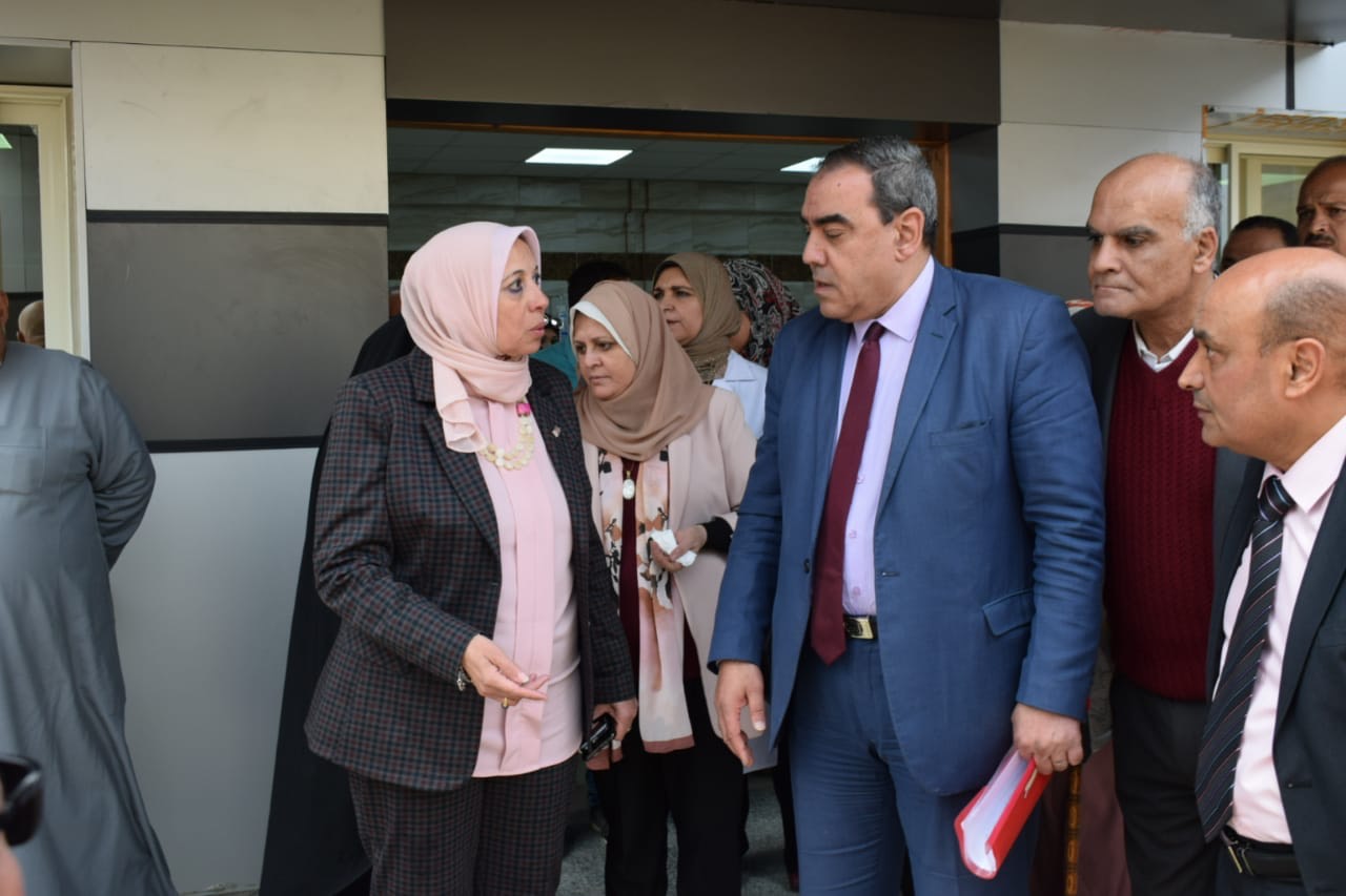 د. سهير أحمد عبد الحميد رئيس الهيئة العامة للتأمين الصحي