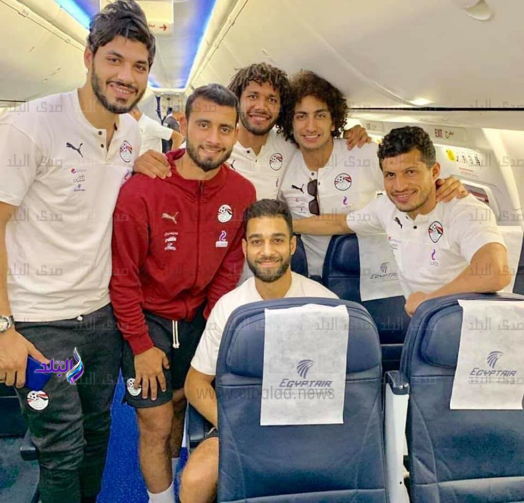 منتخب مصر على متن مصر للطيران منتخب مصر على متن مصر للطيران