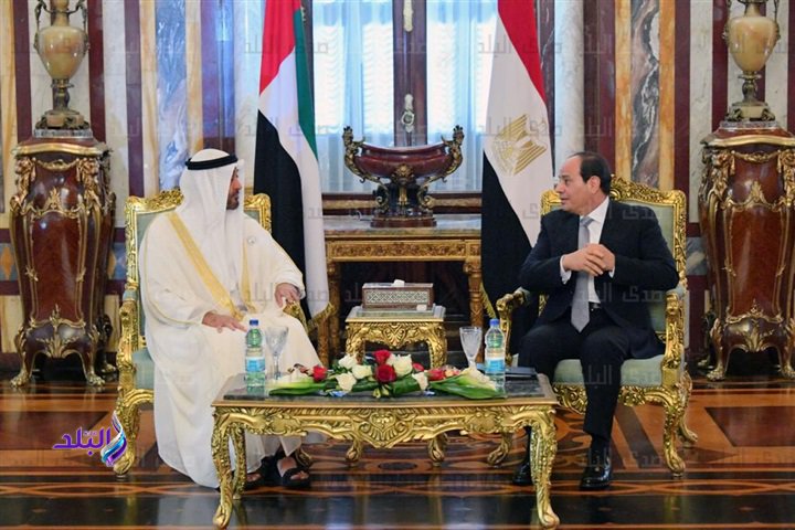 الرئيس السيسي والشيخ محمد بن زايد 
