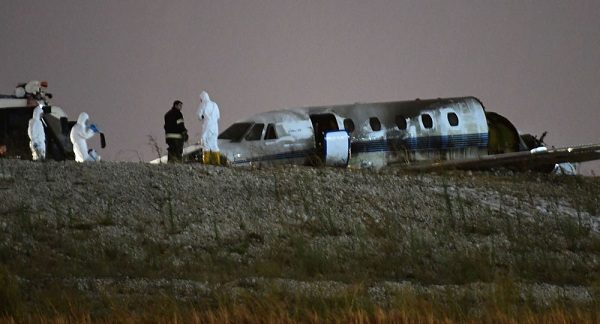 تحطم طائرة عسكرية في كازاخستان