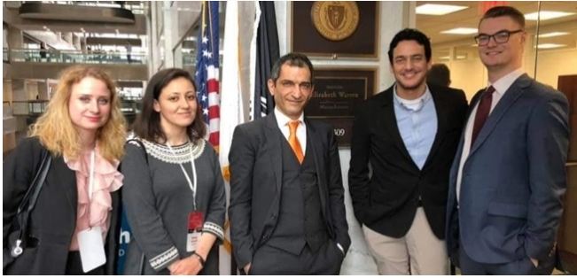 خالد أبو النجا وعمرو واكد مع الكونجرس الأمريكى