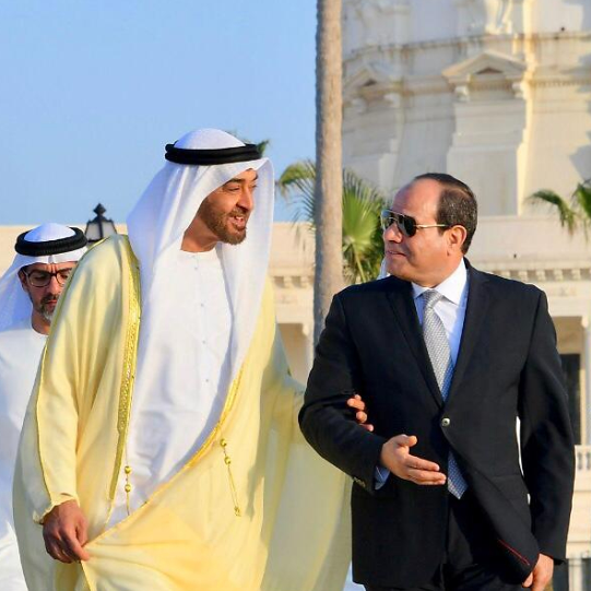 الرئيس عبد الفتاح السيسي وولي عهد أبو ظبي الرئيس عبد الفتاح السيسي وولي عهد أبو ظبي