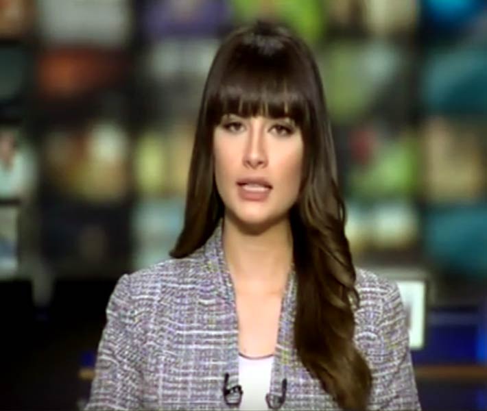 الإعلامية نانسي نور 