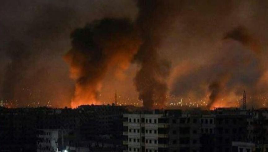 قصف جوي على ريف حلب قصف جوي على ريف حلب