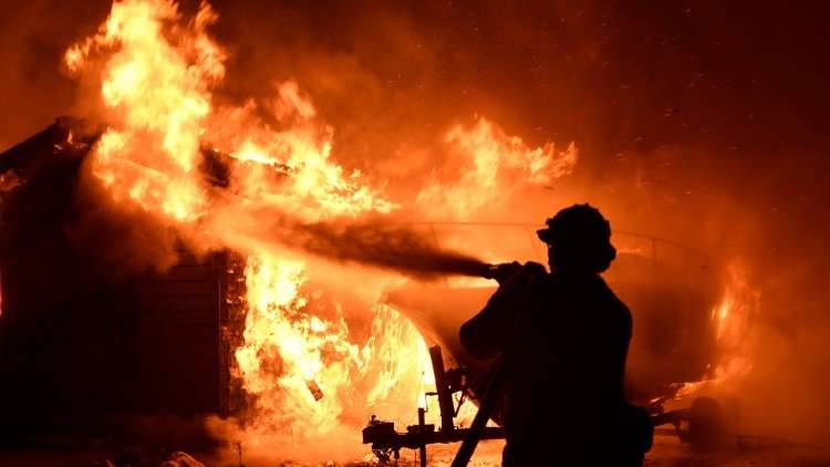 إشعال النيران